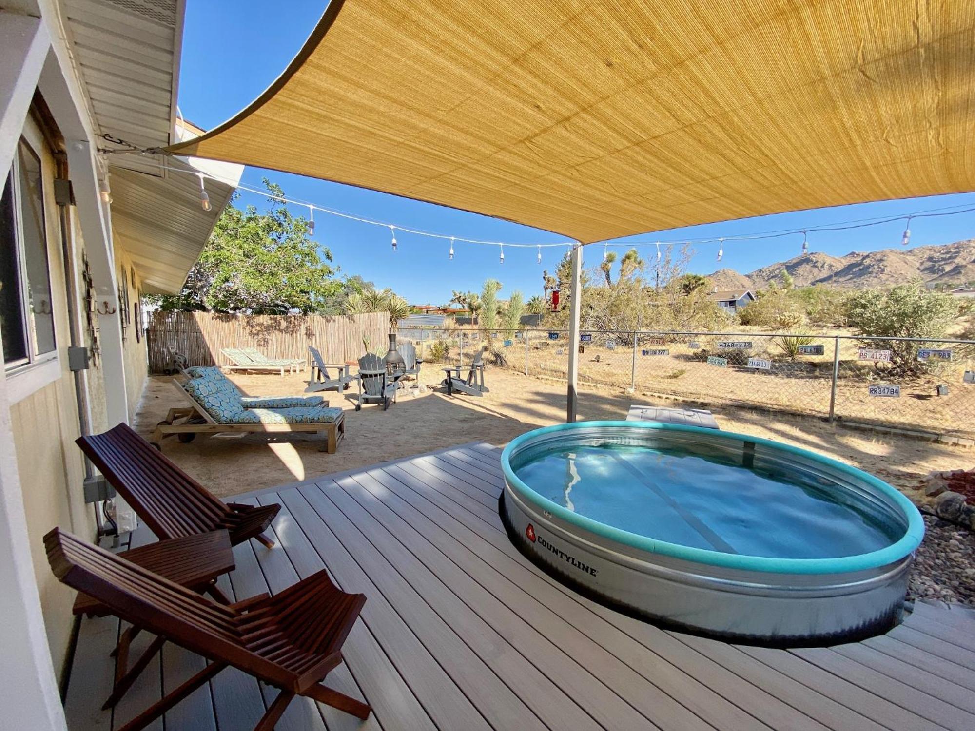 Float Pool, Hot Tub, Sauna, Views, Telescope-Skywatchers Haven Joshua Tree Exterior photo